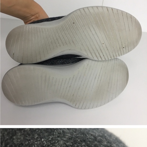 allbirds Grey Wool Lace-Up Runners Sneakers Size 9 - Picture 10 of 10